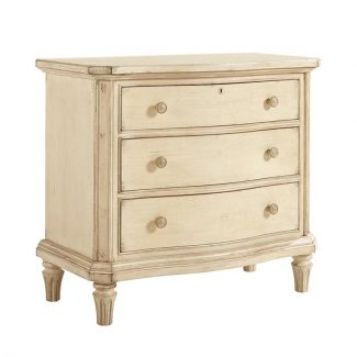 European Cottage Bachelor's Chest in Vintage White