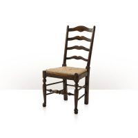 Vistory Oak Ladderback Side Chair