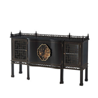 Pagoda Cabinet-on-Stand