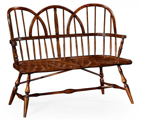 Windsor two seat bench