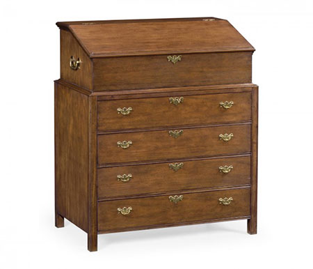 Honey Walnut Writing Desk