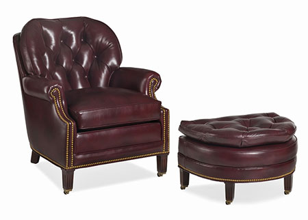 8102/8101 Richmond Chair and Ottoman