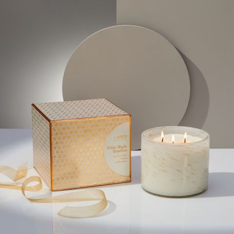 White Maple Bourbon Candle