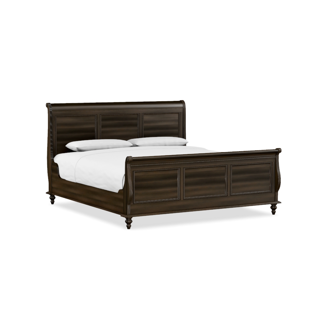 King Sleigh Bed 980-147