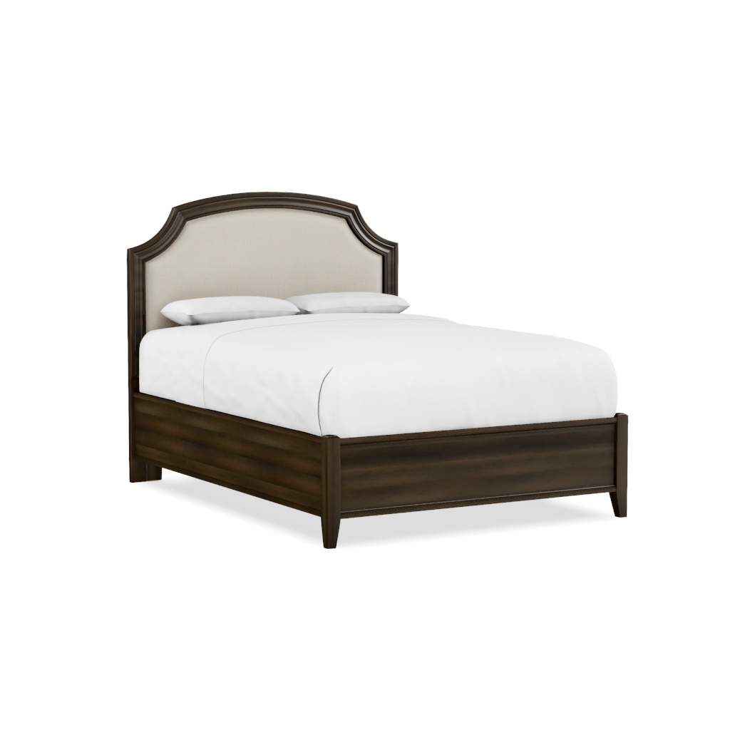 Upholstered Panel Bed 131-126