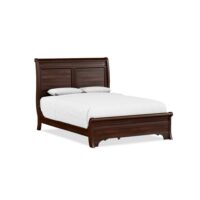 Queen Sleigh Bed Low Footboard 501-128